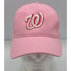 Washington Nationals MLB Pink Baseball Cap Womens Strapback Hat
